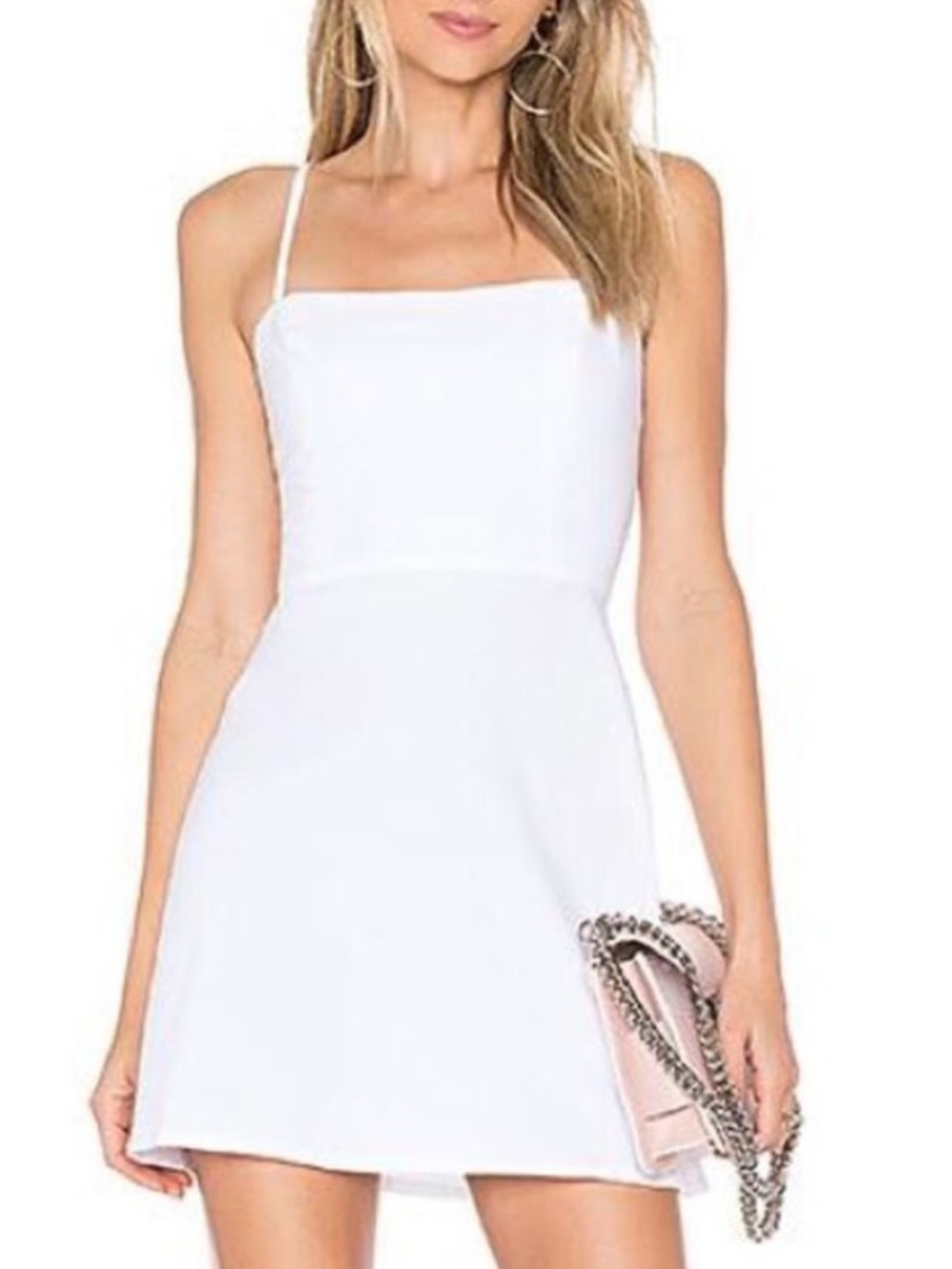 BY THE WAY by Revolve white cotton mini dress